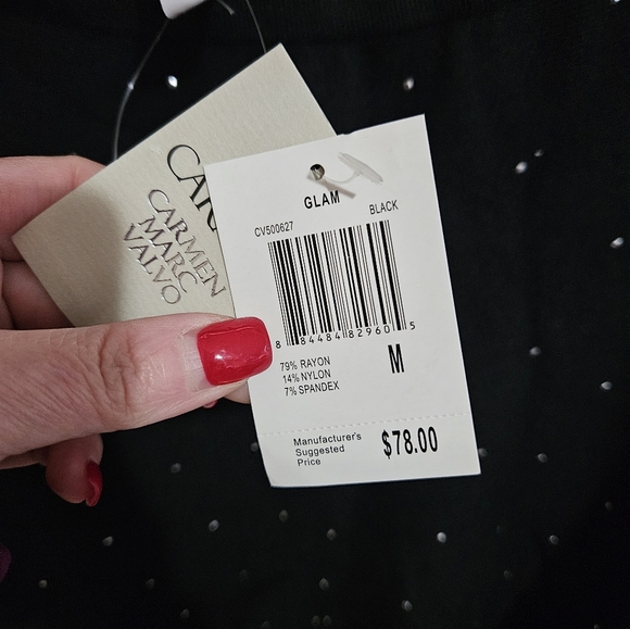 Nwt Carmen poncho- medium - Picture 4 of 7